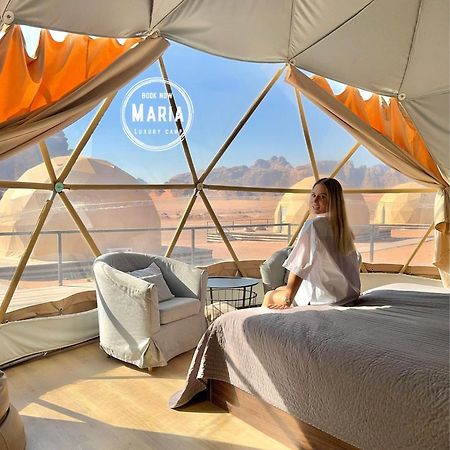 Rum Maria Luxury Camp & Bubble Rooms Wadi Rum Eksteriør bilde