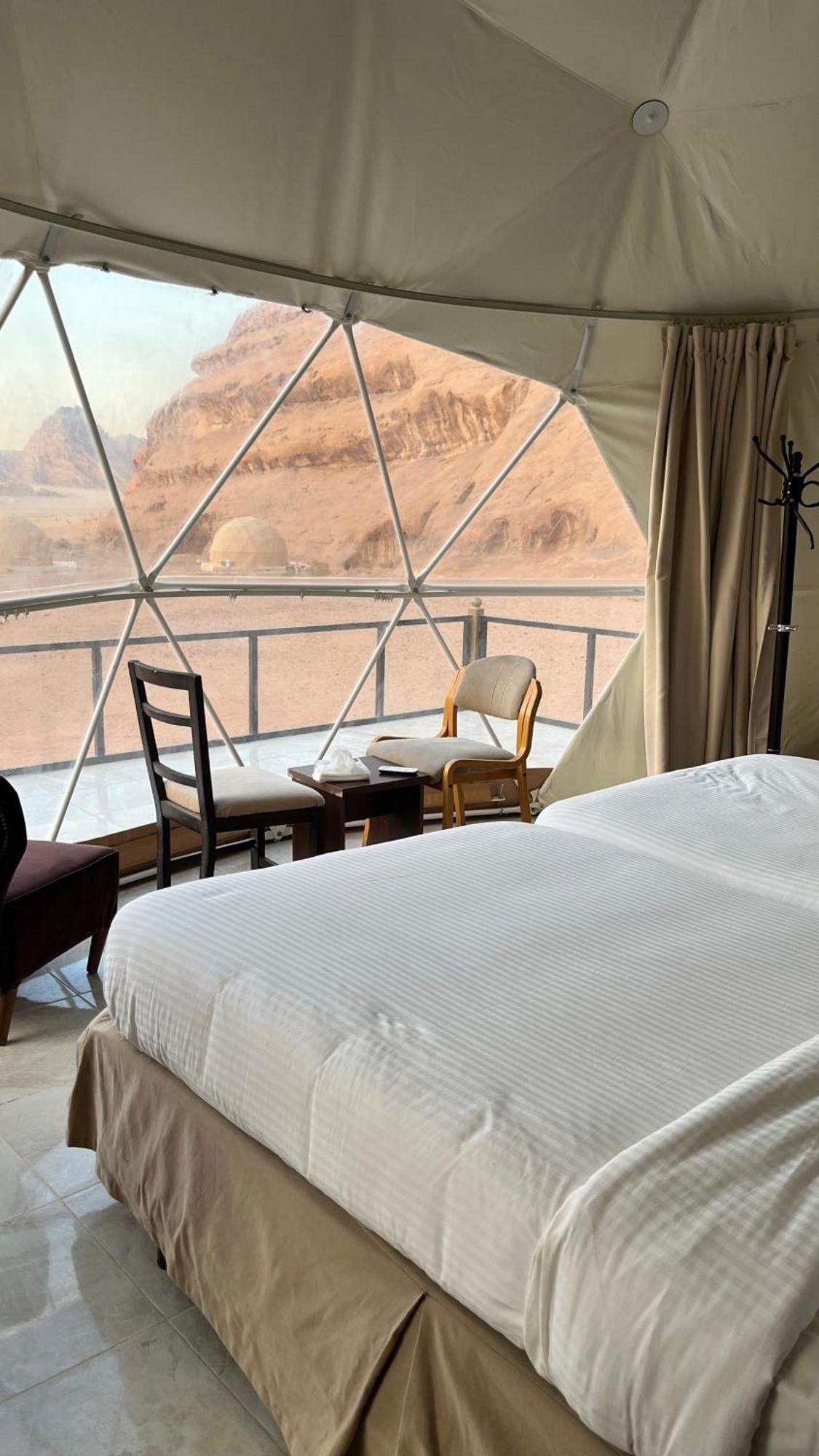 Rum Maria Luxury Camp & Bubble Rooms Wadi Rum Eksteriør bilde