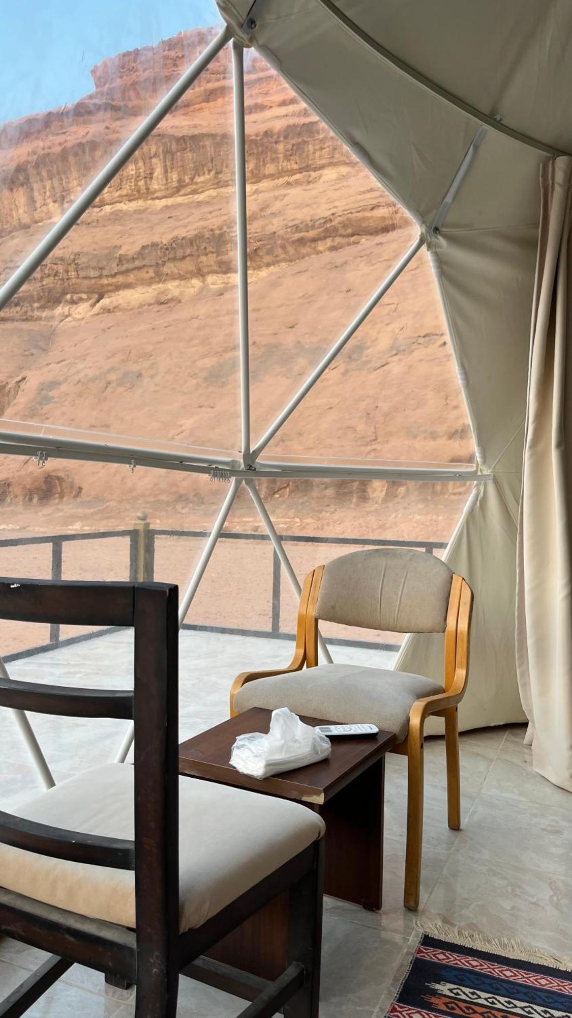 Rum Maria Luxury Camp & Bubble Rooms Wadi Rum Eksteriør bilde