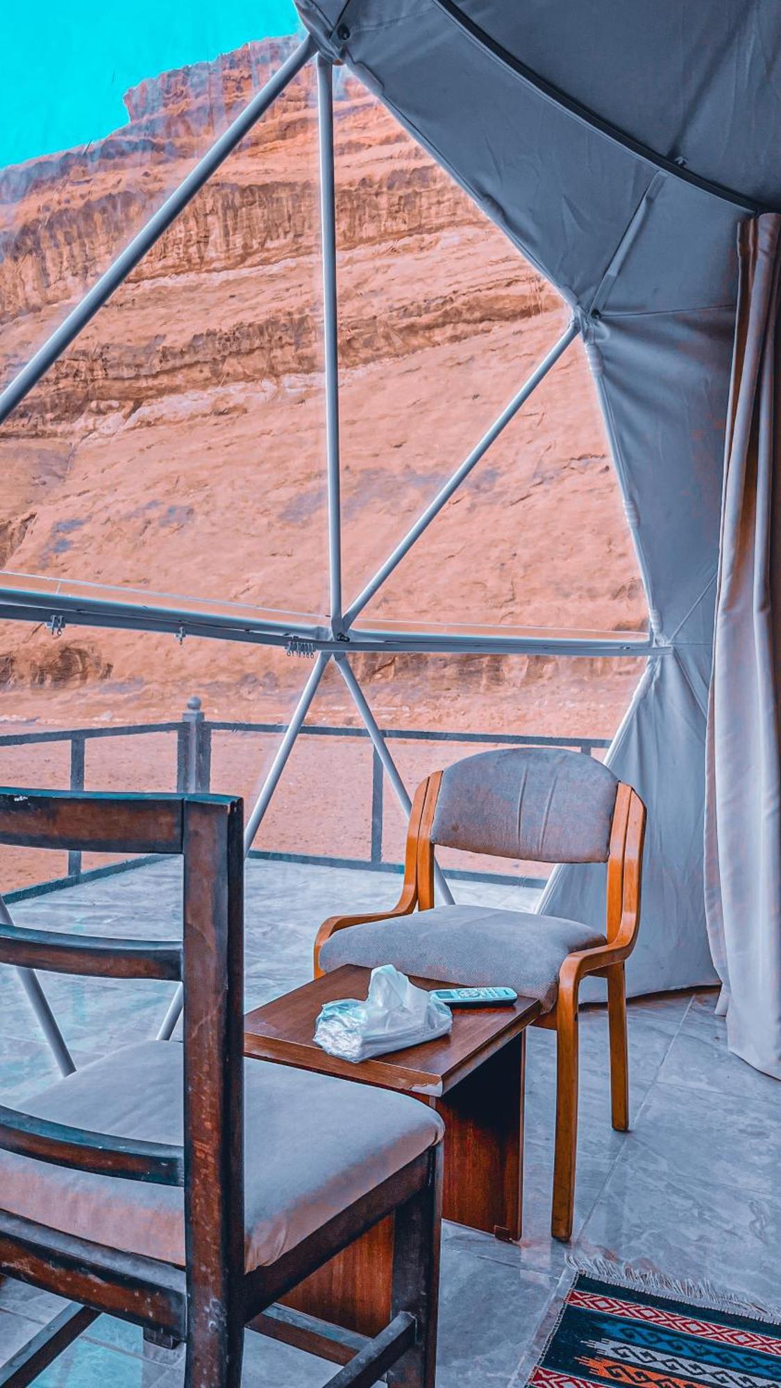 Rum Maria Luxury Camp & Bubble Rooms Wadi Rum Eksteriør bilde