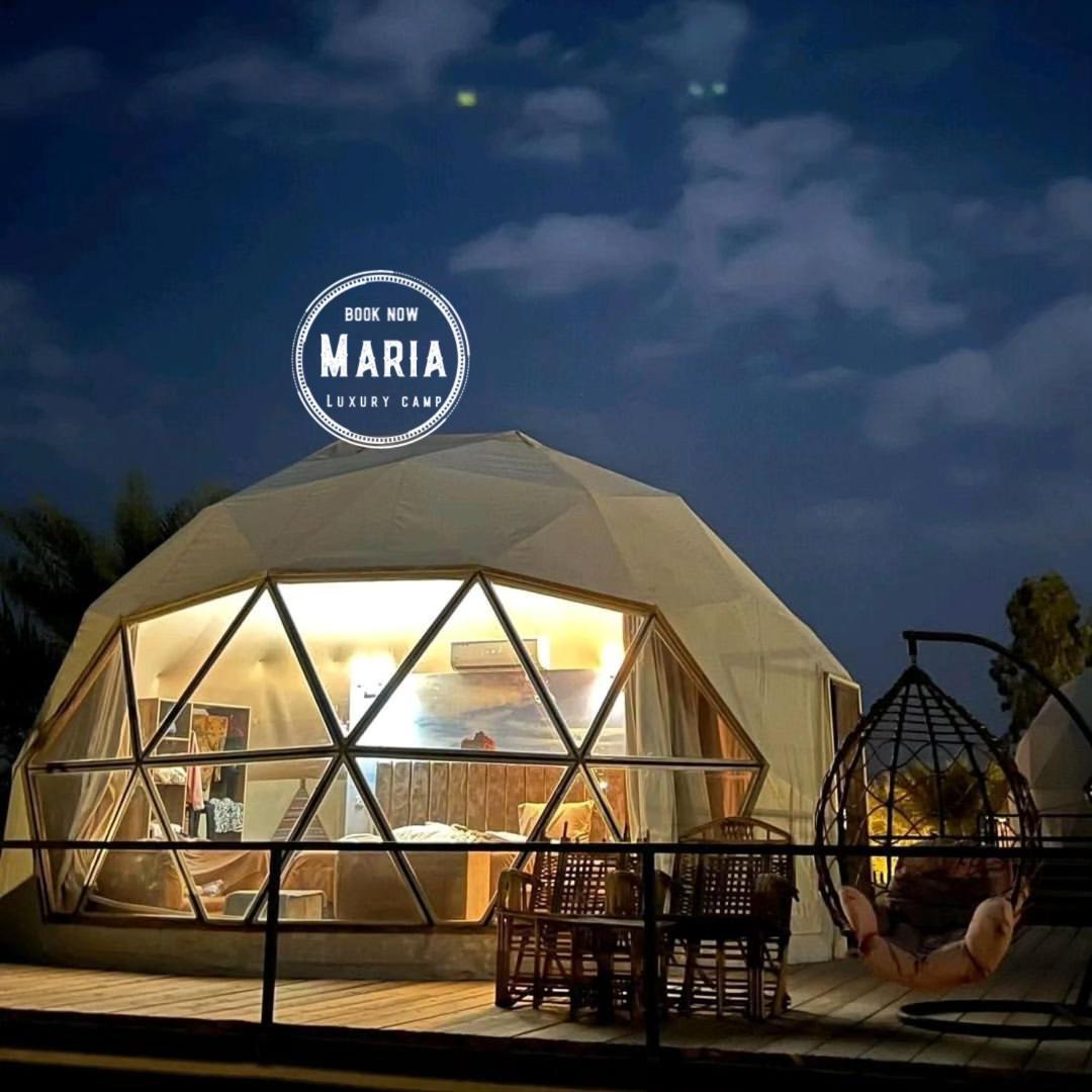 Rum Maria Luxury Camp & Bubble Rooms Wadi Rum Eksteriør bilde